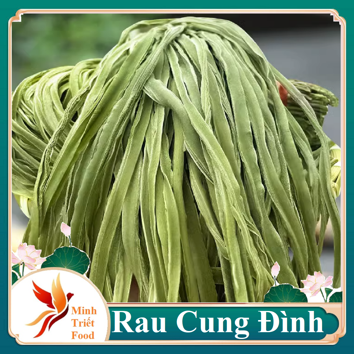 Rau Cung Đình- Rau Tiến Vua (Hàng mới, Khô, Sạch, Thơm) - Rau Cung Đình Trộn Gỏi, Làm Nộm- Đặc Sản Minh Triết