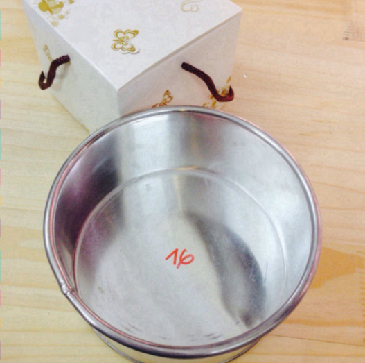 Khuôn Tròn Đế Liền Size 16cm - Khuôn nhôm gia công