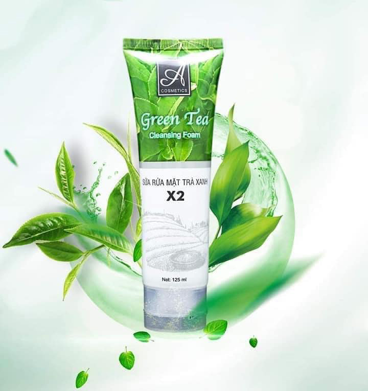 Sữa Rửa Mặt Trà Xanh X2 Acosmetics Phương Anh
