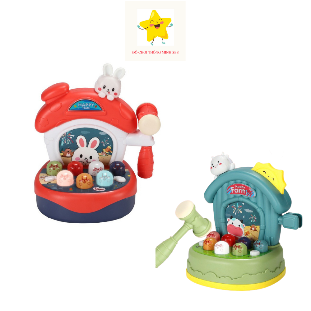 [Voucher 10k]Trò chơi đập chuột đa năng nhiều bài hát cho bé