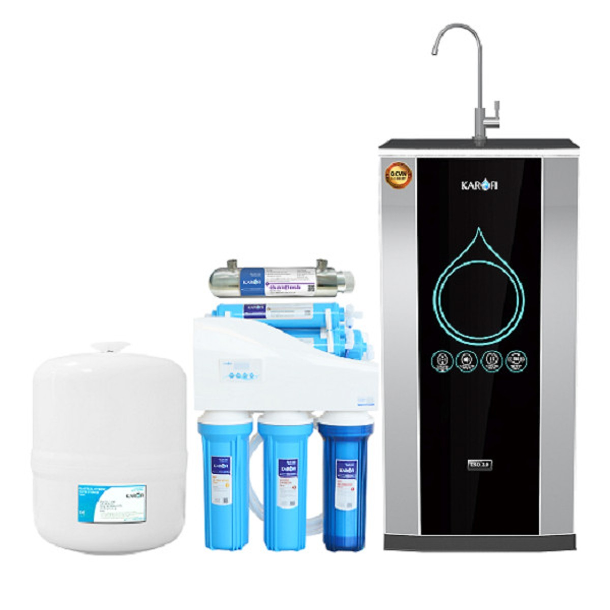 Máy lọc nước Karofi K9IQ-2-AQL, cam kết hàng đúng mô tả, chất lượng đảm bảo, an toàn cho người sử dụng