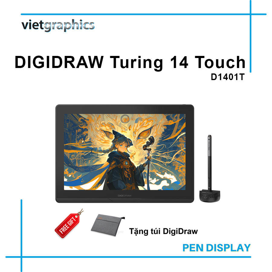 Bảng vẽ LCD Turing 14 Touch (2.5K)