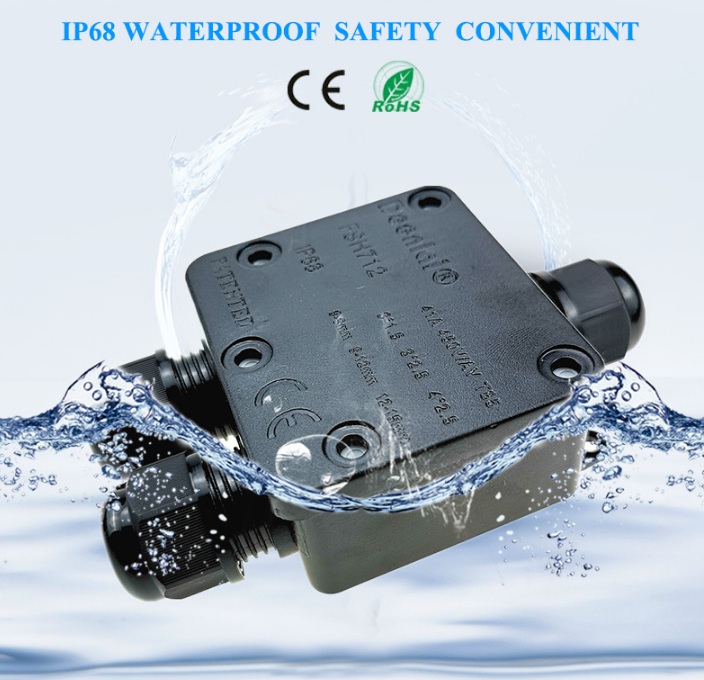  HỘP ĐẤU NỐI DÂY ĐIỆN CHỐNG NƯỚC IP68 03 CỔNG 04 CỔNG 