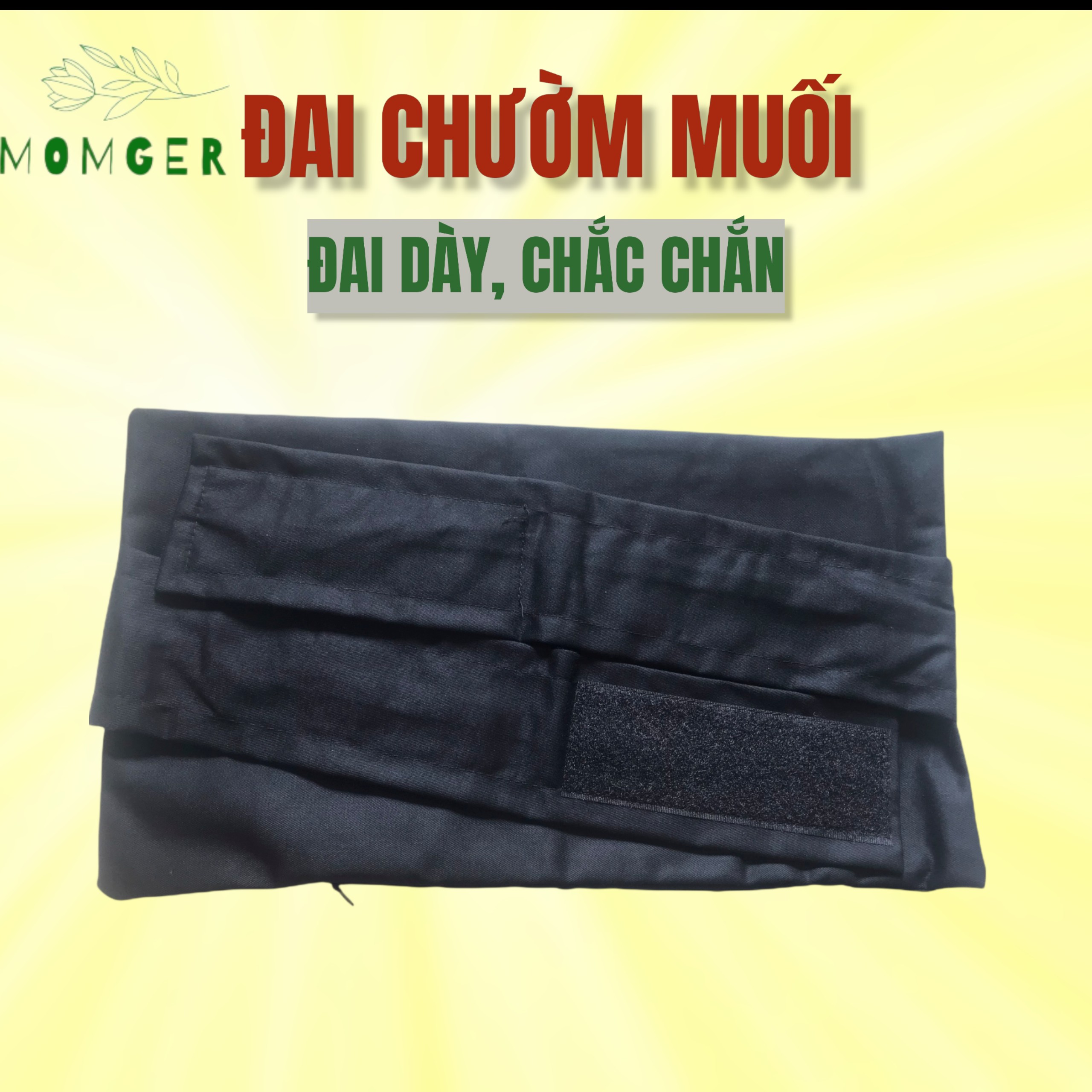 Đai chườm muối thảo dược cho mẹ sau sinh