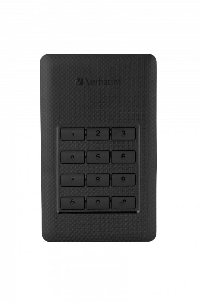 Ổ cứng di động verbatim 2.5' usb 3.0 w/keypad access 2 tb