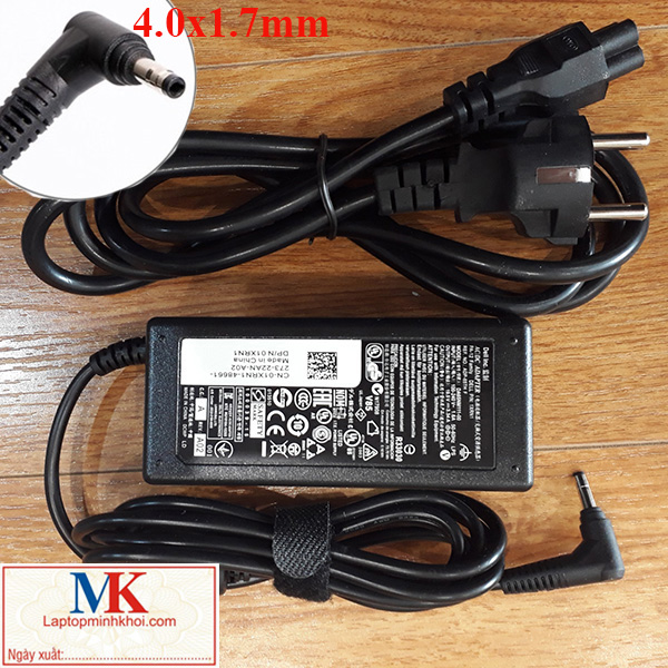 Sạc laptop dell 19v-3.34a đầu khấc chân nhỏ