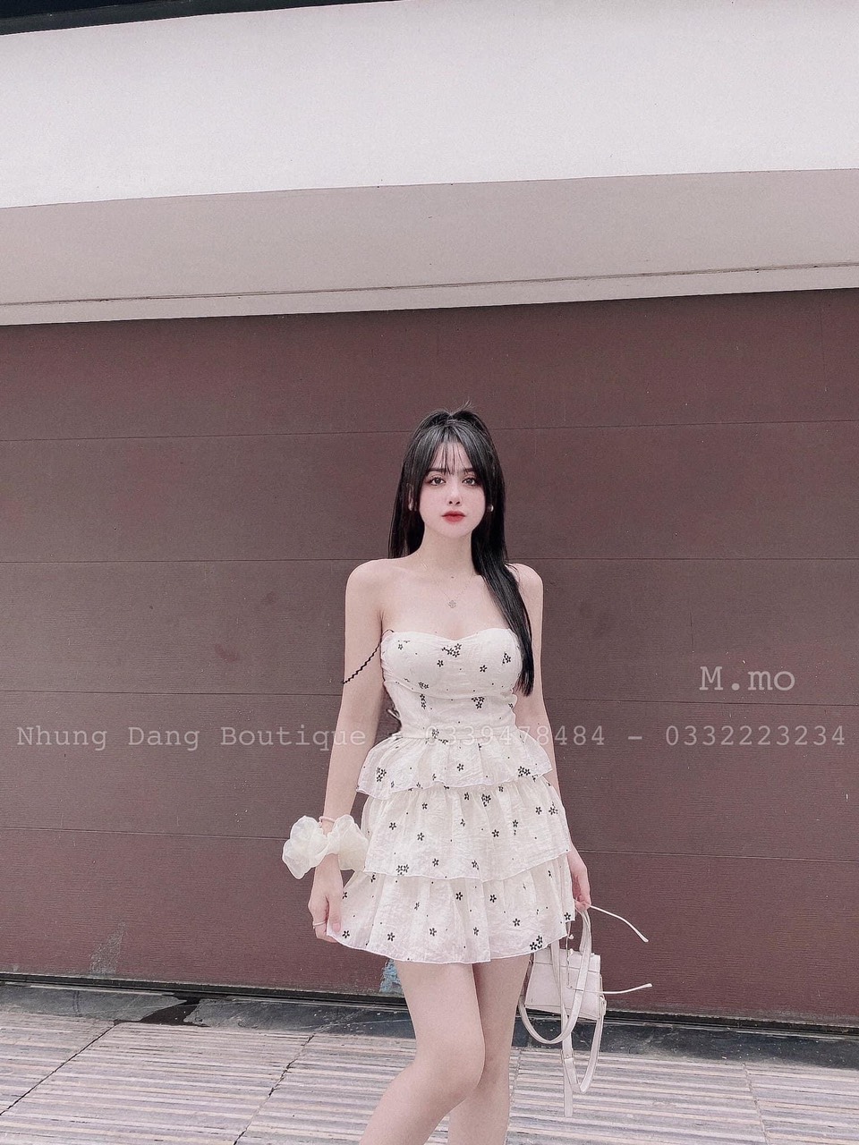 ĐẦM NỮ HỌA TIẾT HOA HAI DÂY HOA NHÍ XÒE TẦNG BÁNH BÈO TÔN DÁNG TRẺ TRUNG SANG TRỌNG, VÁY TIỂU THƯ HOA NHÍ HAI DÂY XÒE TẦNG ĐÁNG YÊU NỮ TÍNH, ĐẦM 2 DÂY KIỂU 2S TẦNG DÁNG NGẮN DỄ THƯƠNG