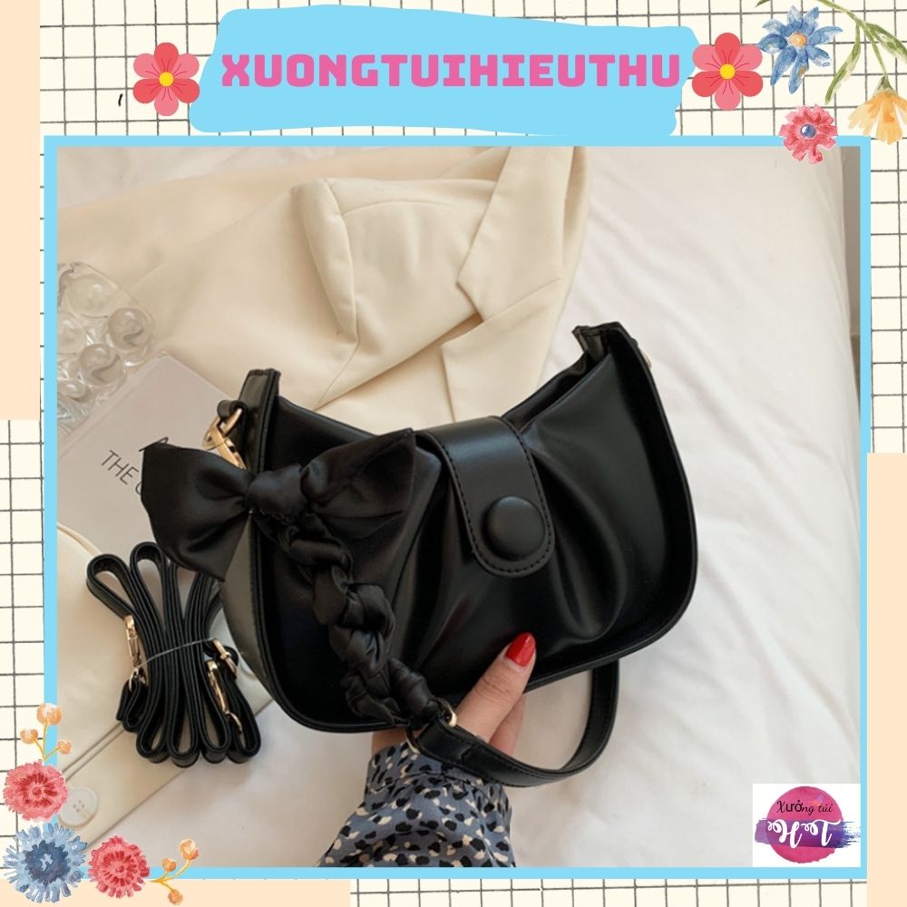 Túi kẹp nách túi đeo chéo nữ túi xách nữ quấn khăn XTHT 523