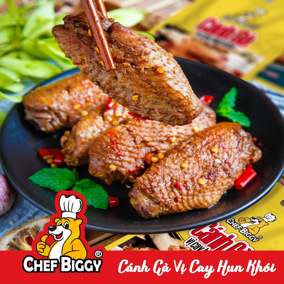 1 bịchCánh Gà CHEF BIGGY siêu ngon - Hàng Việt Nam