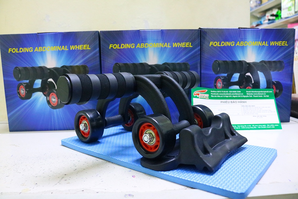 Con Lăn 4 Bánh Tập Cơ Bụng TẠI NHÀ CỤC TỐT