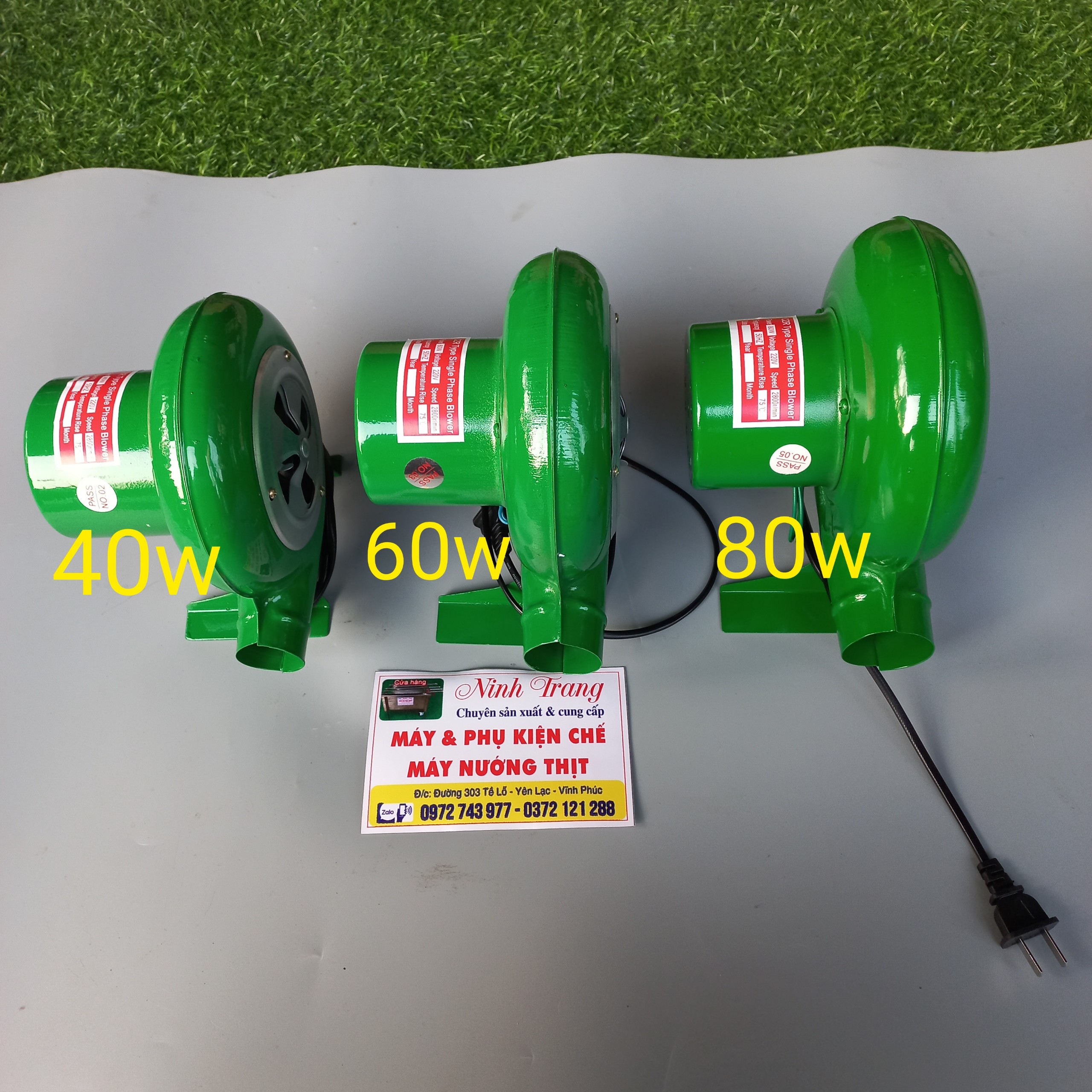 [FREESHIP MAX] - Quạt Hỏa Tốc 80W Quạt Thổi Bếp, Máy Nướng Thịt - Ninhtrang shop