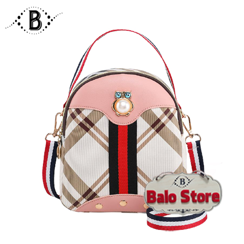 Balo mini da nữ thiết kế trẻ trung phong cách thời trang Hàn Quốc chất liệu da PU bền đẹp đường may tỉ mỉ DBN220LA - Thương Hiệu BALO STORE