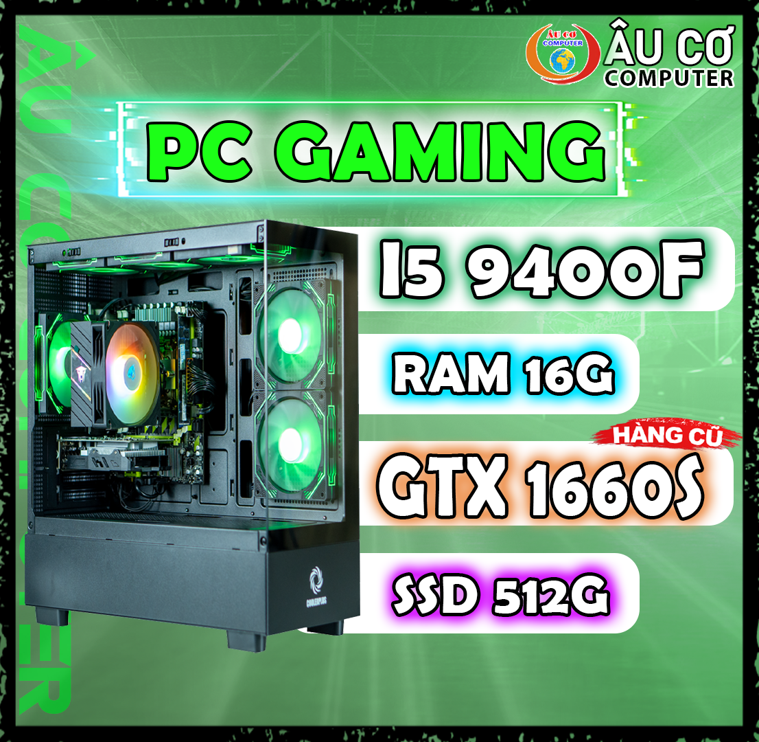 Gaming Pc I5 9400F / Ram 16g / Ssd 256g / Gtx 1660S 6g Gaming Case, Gaming Computer Cheapest Price - Thương hiệu TOMKO Giá 6,419,000 Đồng*Miễn phí vận chuyển