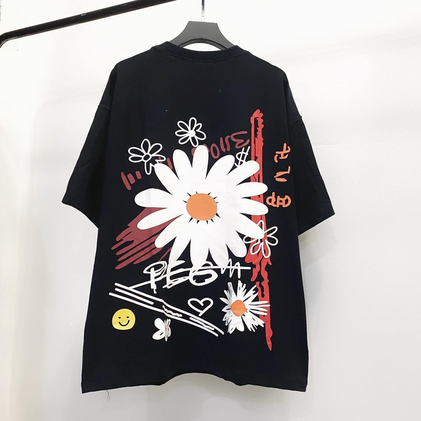 Áo thun hoa cúc v3 unisex