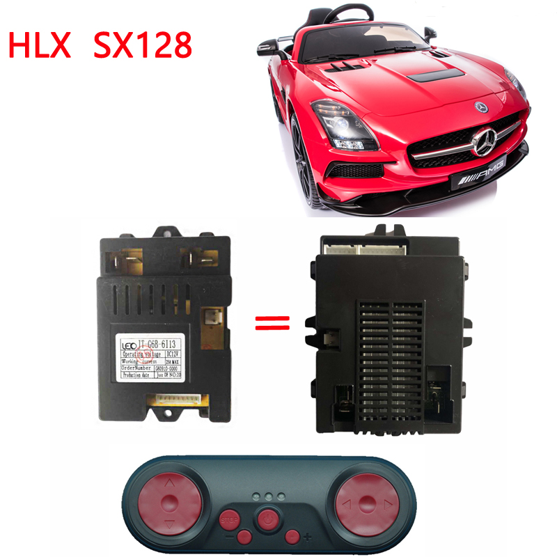 Hlx SX128 JT-G6B-6113 có thể đi xe trẻ em của xe điện 2.4 Gam Bluetooth điều khiển từ xa Receiver với mịn bắt đầu chức năng
