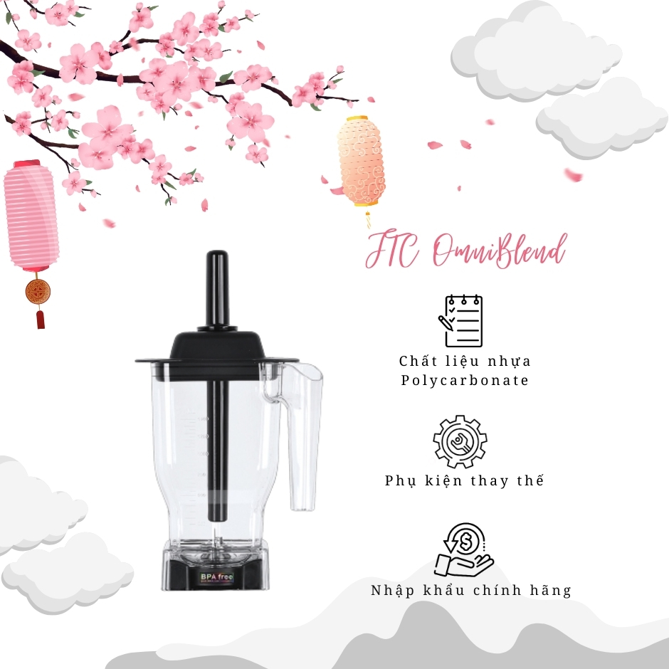 Cối xay sinh tố công nghiệp OmniBlend JTC - Chính hãng