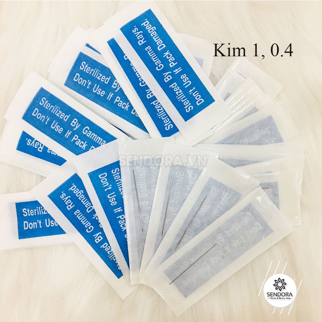 [HCM]Kim 1 máy thần thánh đầu 0.4mm (bịch 100 kim)