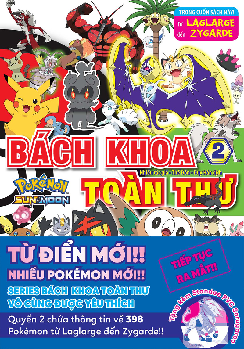 Kim đồng - bách khoa toàn thư pokémon sun & moon - tập 2