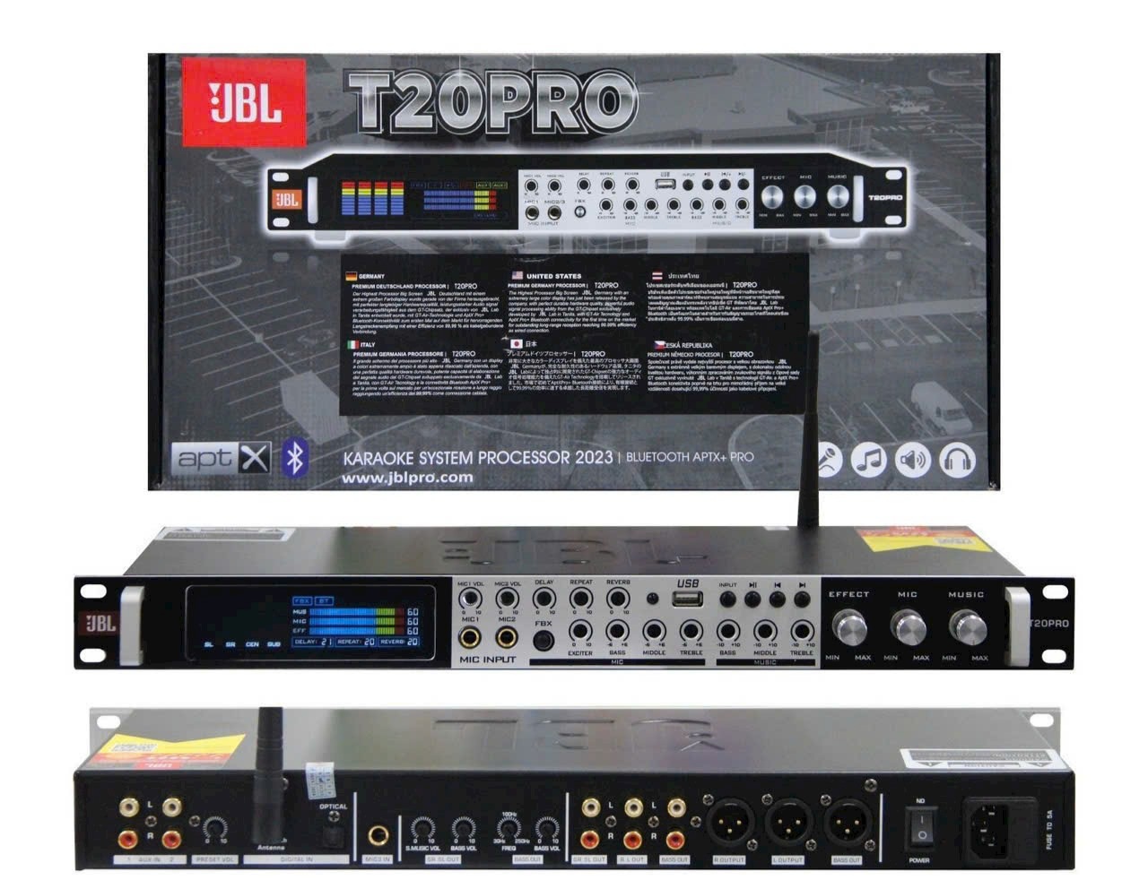 Vang cơ lai jbl pro dành cho loa điên
