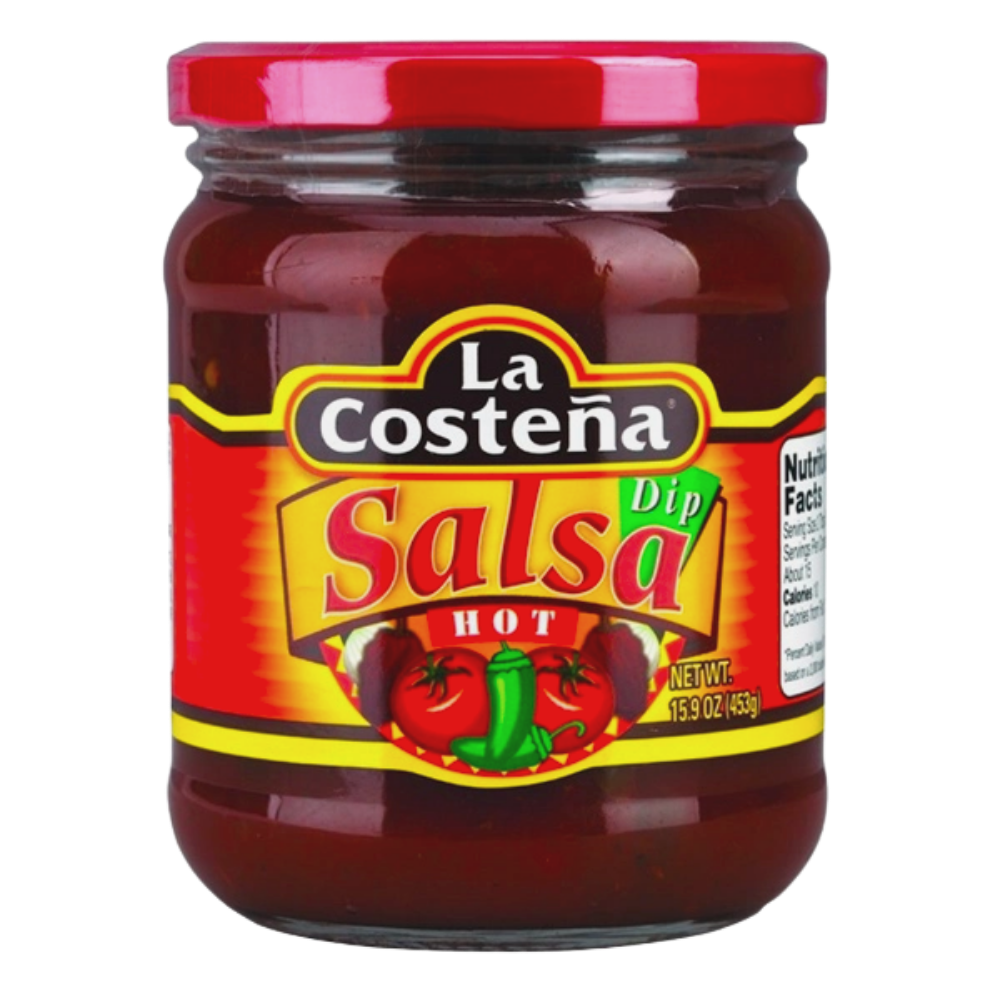 Sốt Salsa Costena Mexico 453gr Vị Cay Vừa/ Dip Salsa Medium/ Sốt Cà Chua Cay La Costena - Nhập Khẩu Chính Hãng Mexico