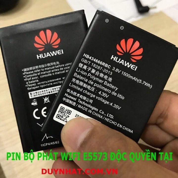Pin thay thế của bộ phát wifi 4g/lte huawei e5573 giá rẻ bất ngờ