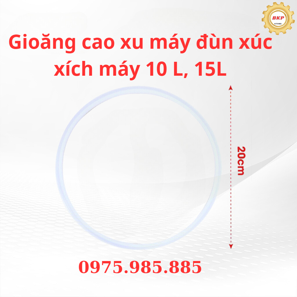Gioăng cao su máy đùn xúc xích, zoong máy xúc xích 3l-5l-7l-10l-15l