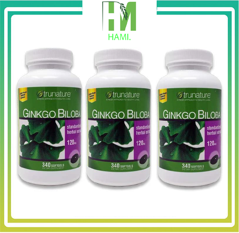 Viên uống bổ não Ginkgo Biloba 340 viên Mỹ