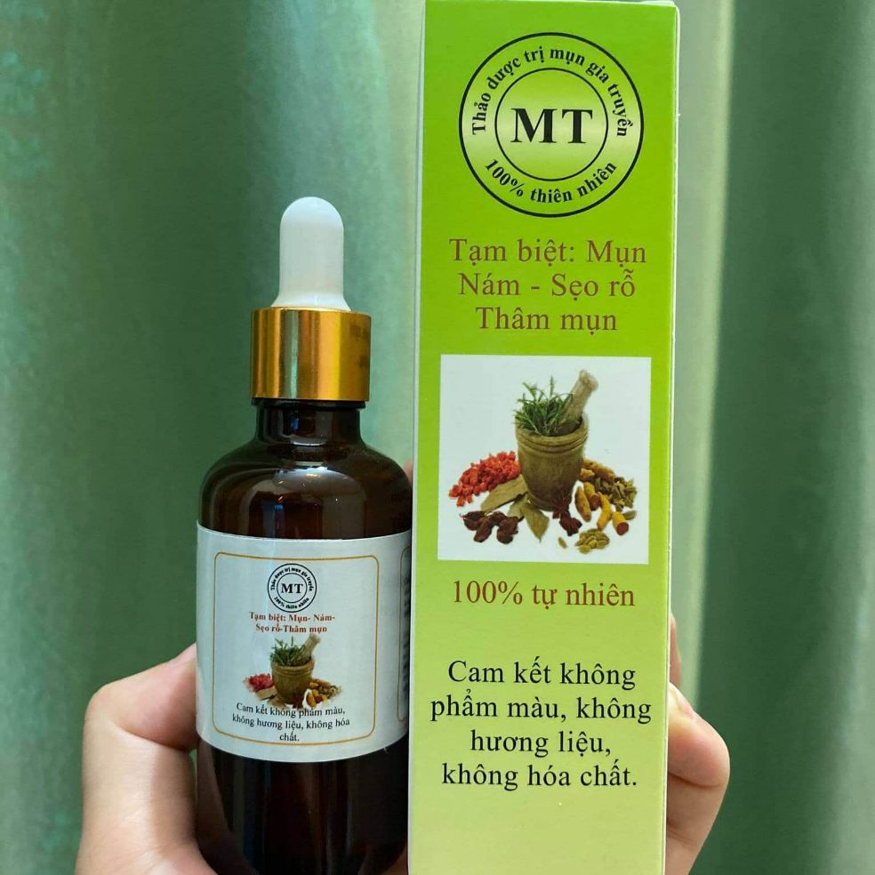 Thảo dược tạm biệt mụn nám tàn nhang