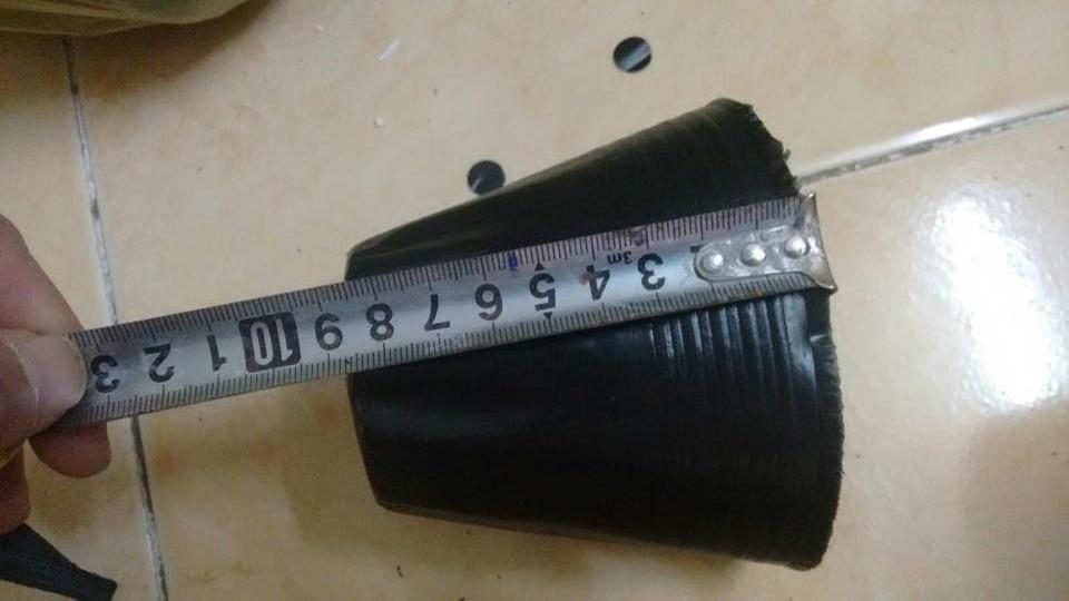 0.5kg chậu nhựa mềm ươm cây 10x10 , 0.5kg = khoảng 253 chậu 10x10