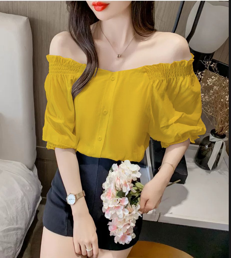 ÁO KIỂU NỮ TAY PHỒNG CỔ CÁCH ĐIỆU PHONG CÁCH HÀN QUỐC❣️