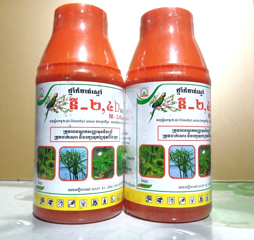  Thuốc diệt cỏ 2,4D 600SL NICOTEX   cỏ vẹt  hoạt chất chuẩn diệt cỏ vô cùng hiệu quả. 