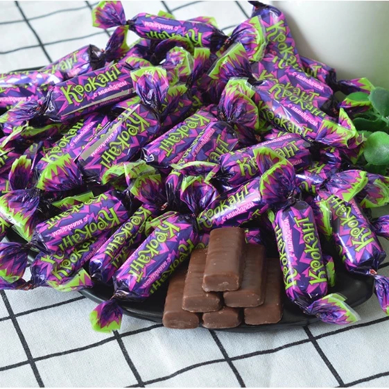 Chocolate Peanut Sandwich Russia KPOKAHT Chocolate Almond Stuffing