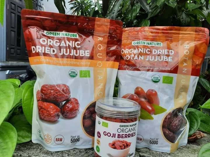 Kỷ tử ninh hạ - táo đỏ tân cương hữu cơ dried goji jujube