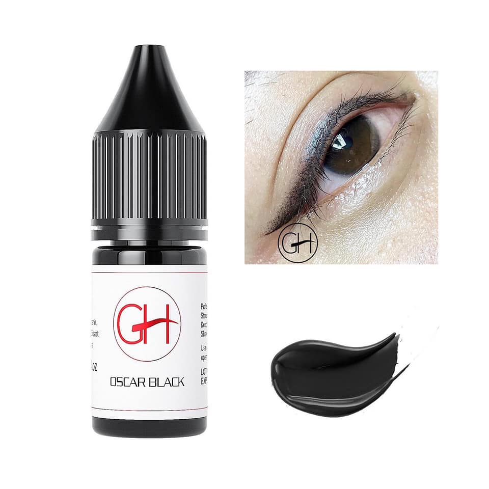 Mực phun đen mí gh đủ size 4ml, 6ml, và 12ml