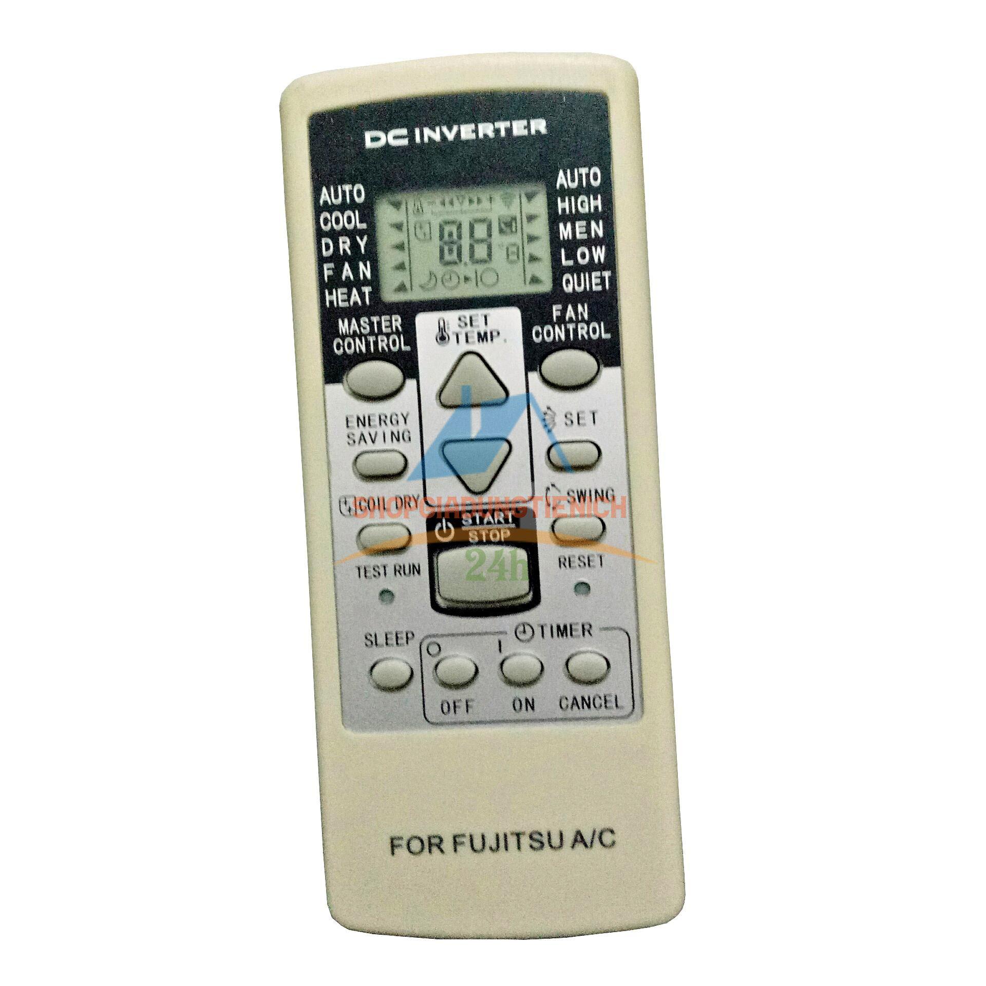 Remote điều khiển máy lạnh, điều hòa fujitsu ar-rcd1c ar-rcd1e ar-rce1c ar-rcc2j ar-rcg2j ar-rce1e