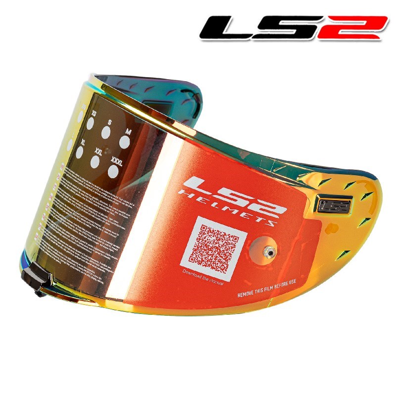 Mũ bảo hiểm khiên cho ls2 ff327 challenger mũ bảo hiểm original ls2 phụ tùng thay thế ff-mhr-90 visor