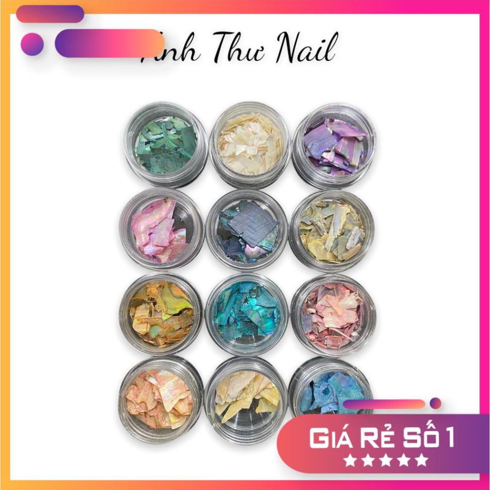 Xà cừ vân đá,xà cừ nail đính móng ẩn gel