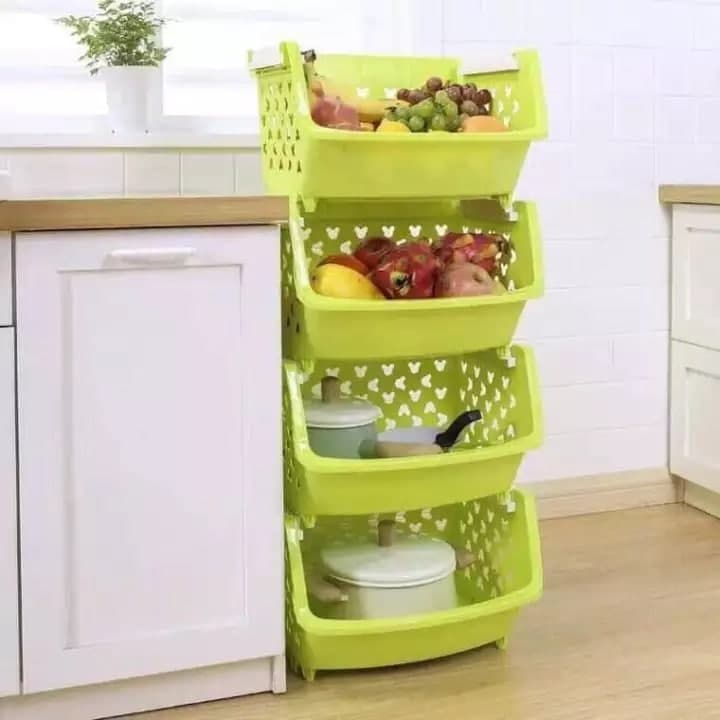 [HCM][CHỊU LỰC TỐT NHỰA CAO CẤP SIÊU BỀN BỈ] KỆ RỔ NHỰA 4 TẦNG THÔNG MINH SIÊU CHẮC CHẮN ĐỰNG ĐỒ DÙNG NHÀ BẾP NHÀ TẮM ĐỰNG QUẦN ÁO NƯỚC HOA MỸ PHẨM ĐỒ CHƠI CHO BÉ .. DỄ DÀNG THÁO LẮP ĐỰNG ĐƯỢC MỌI VẬT DỤNGDỄ LAU CHÙI LÀM GỌN KHÔNG GIAN SỐNG