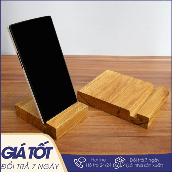 Giá đỡ điện thoại, kệ điện thoại gỗ giá rẻ - Giá Đỡ Điện Thoại Di Động - Đế Đựng điện thoại bằng gỗ siêu rẻ