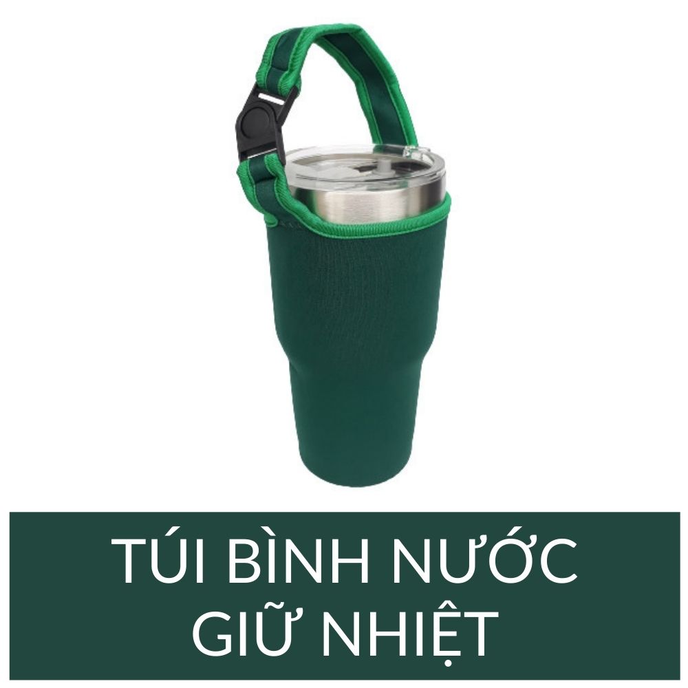 Túi cách nhiệt có quai xách dùng cho bình nước giữ nhiệt thái lan 900ml