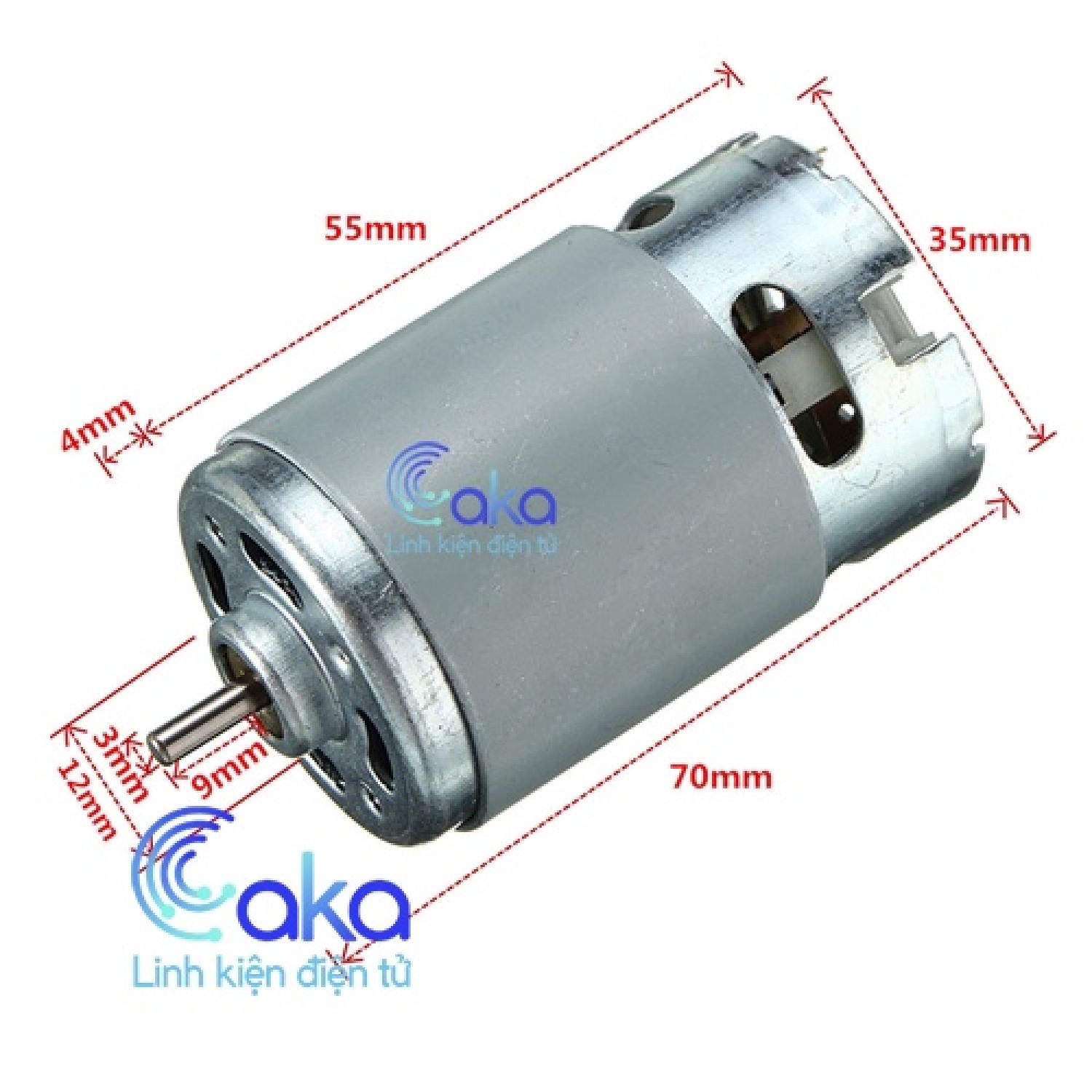 Motor 550 18V máy khoan công suất cao