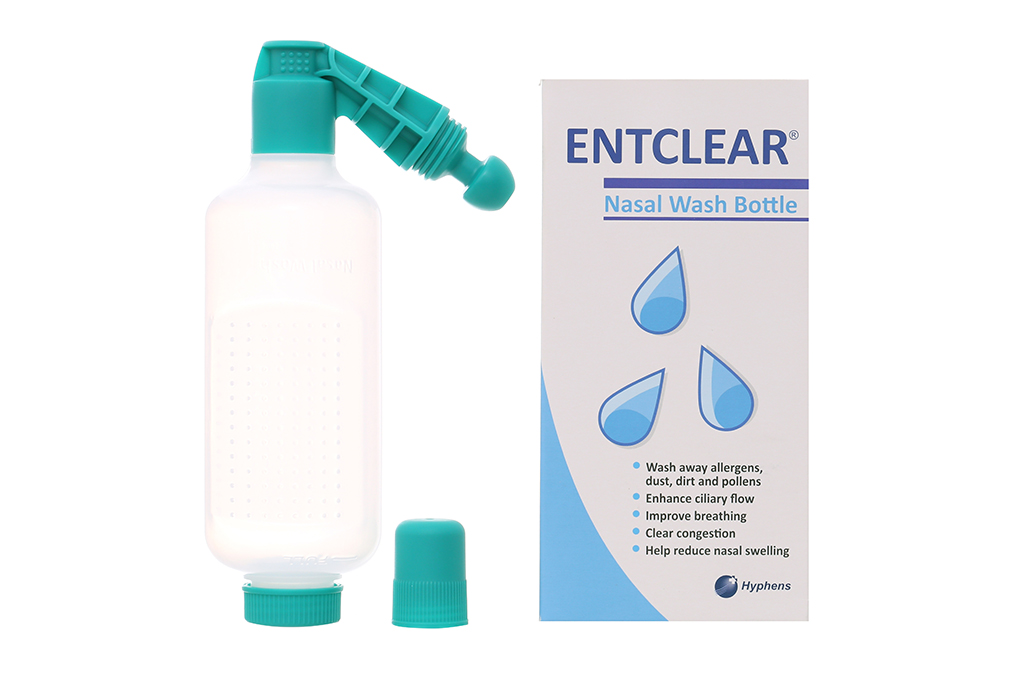 Bộ rửa mũi Entclear nasal wash bottle