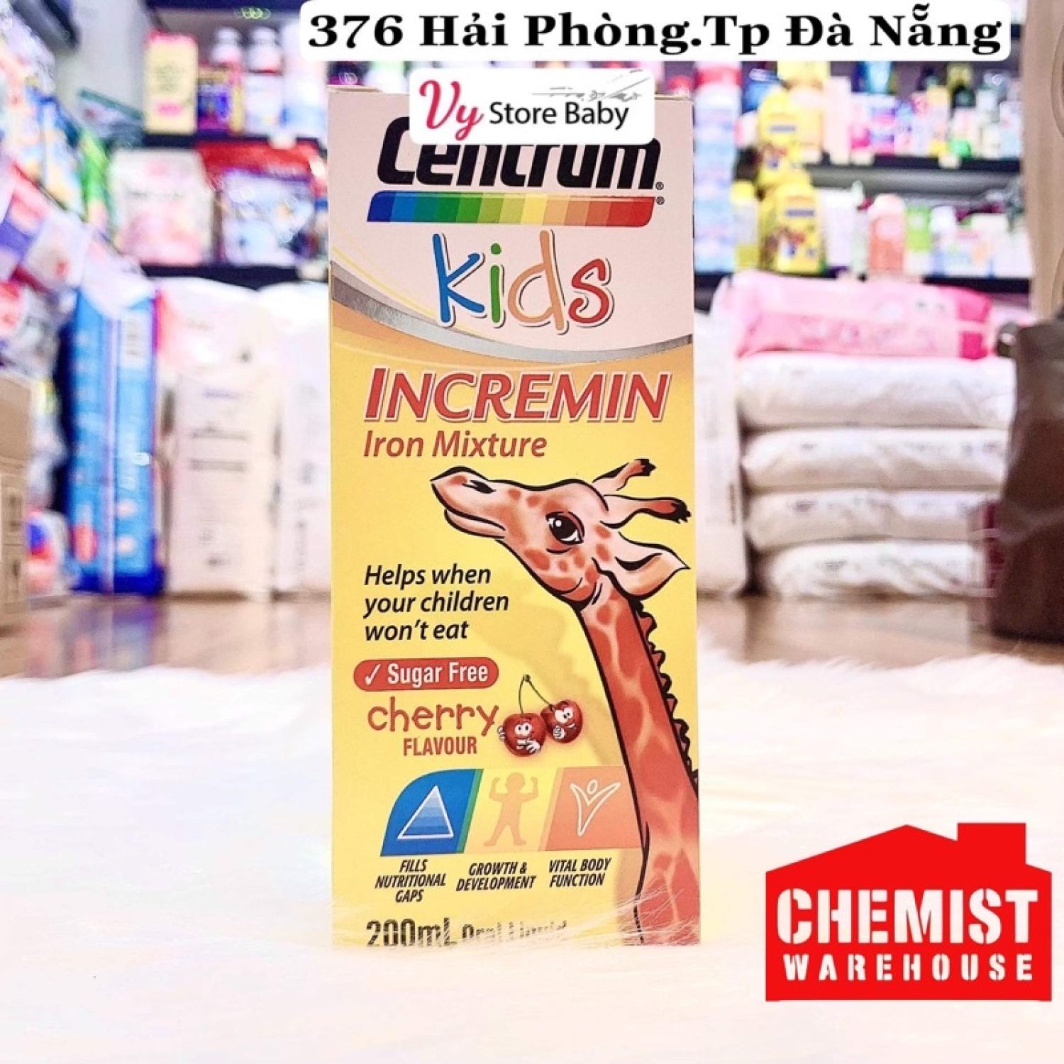 Centrum Kids cho trẻ biếng ăn, lọ 200ml