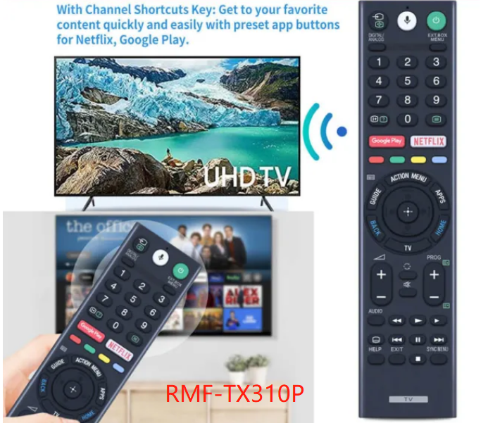 Điều khiển sony giọng nói RMF-TX310P Thay thế 310U 310E 310A TX200P TX300P TX300A TX300U