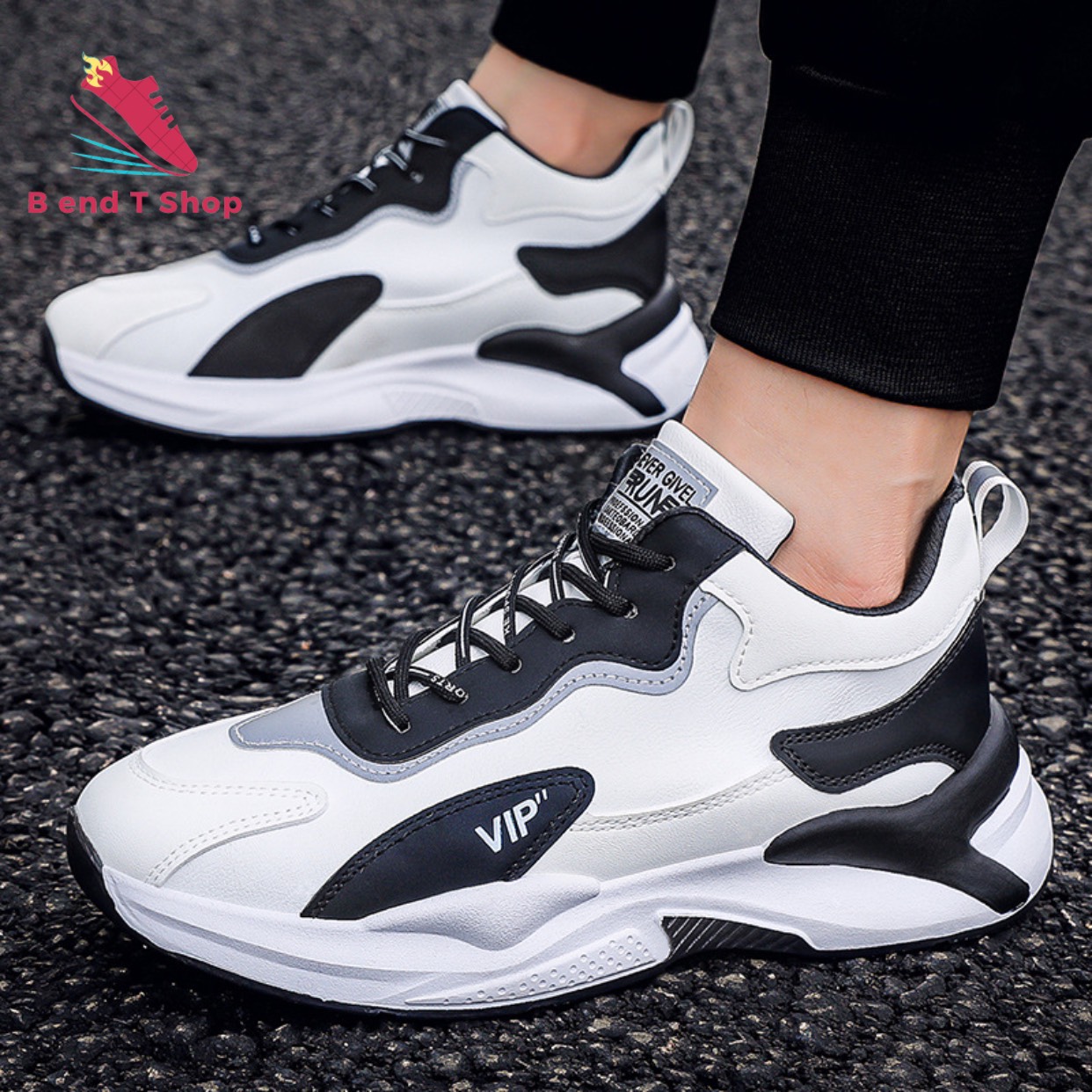 Giày thể thao nam sneaker givell vipp phản quang kiểu dáng siêu đẹp