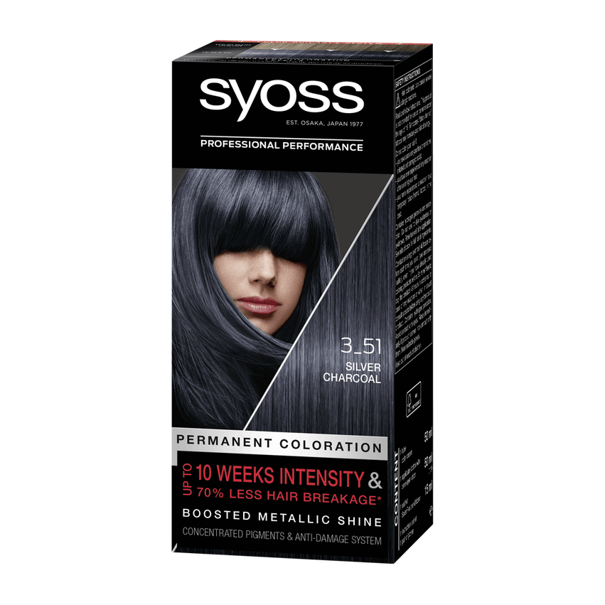 Thuốc nhuộm tóc màu khói xám SYOSS số 3-51.