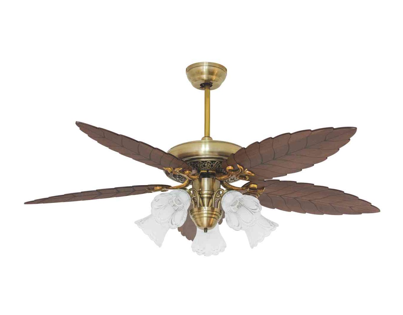 Quạt trần cánh gỗ kim thuận phong m886