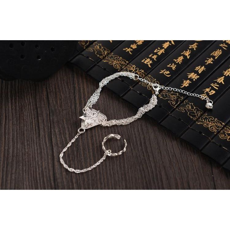 Thương tâm hoa chính bản - Tru tiên bản bích Dao lắc tay vòng tay phong cách cổ trang cổ điển