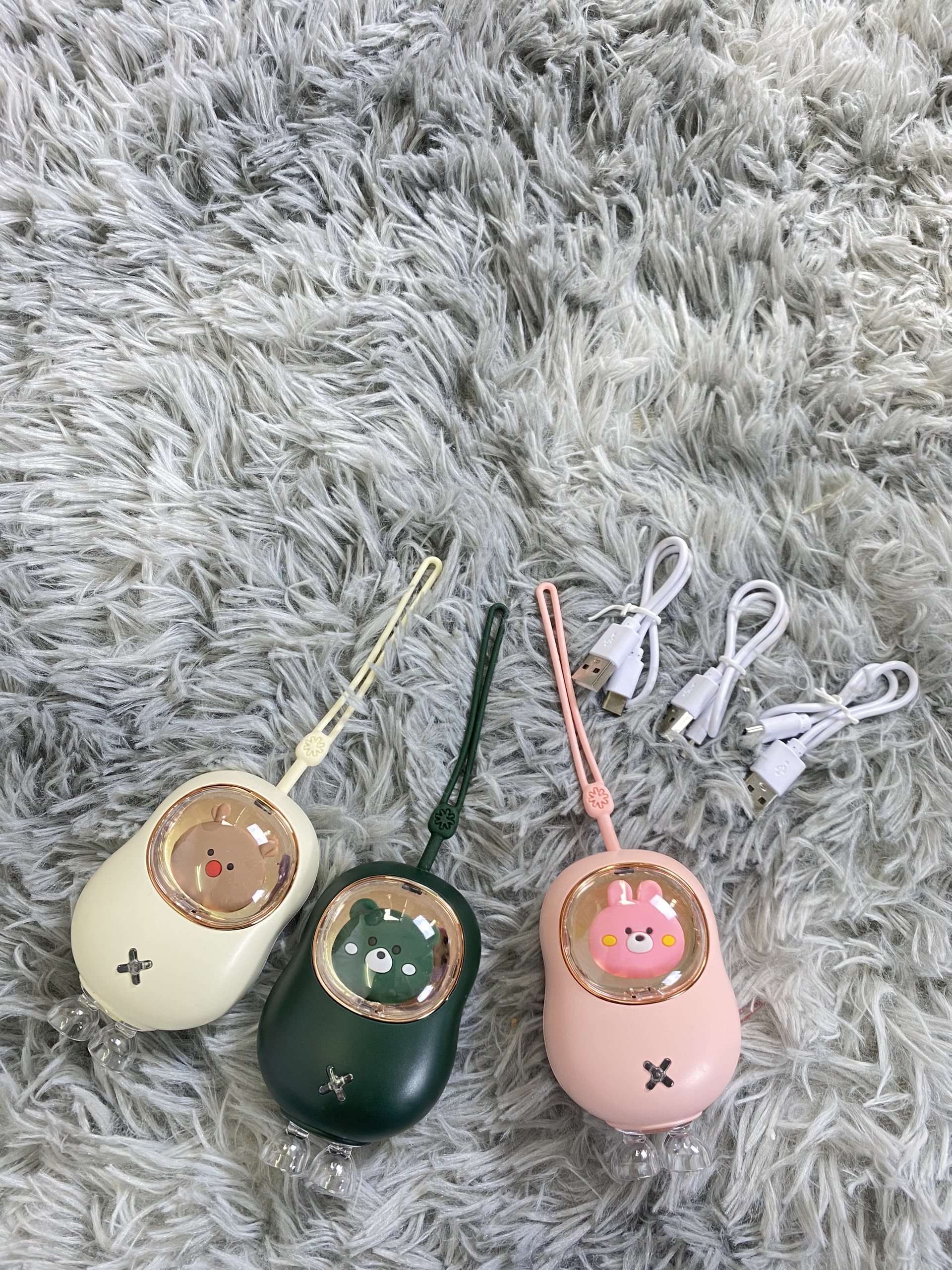Máy sưởi ấm mini cầm tay 1200Mah hình dễ thương