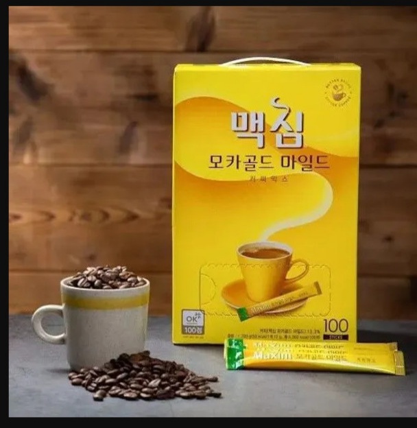 Cà phê Maxim Mocha ít đường Hàn Quốc 100 gói